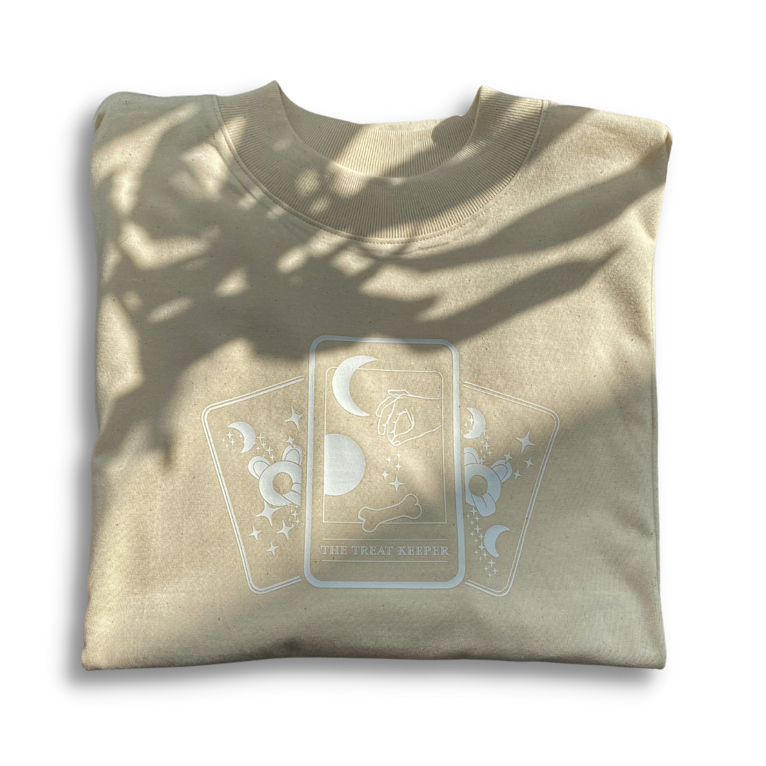 The Treat Keeper - Unisex T-Shirt - Natural Raw
