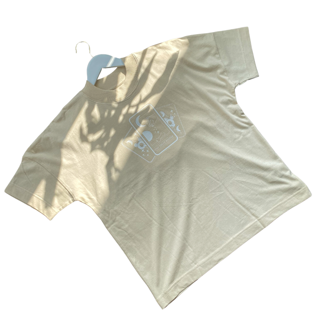 The Treat Keeper - Unisex T-Shirt - Natural Raw