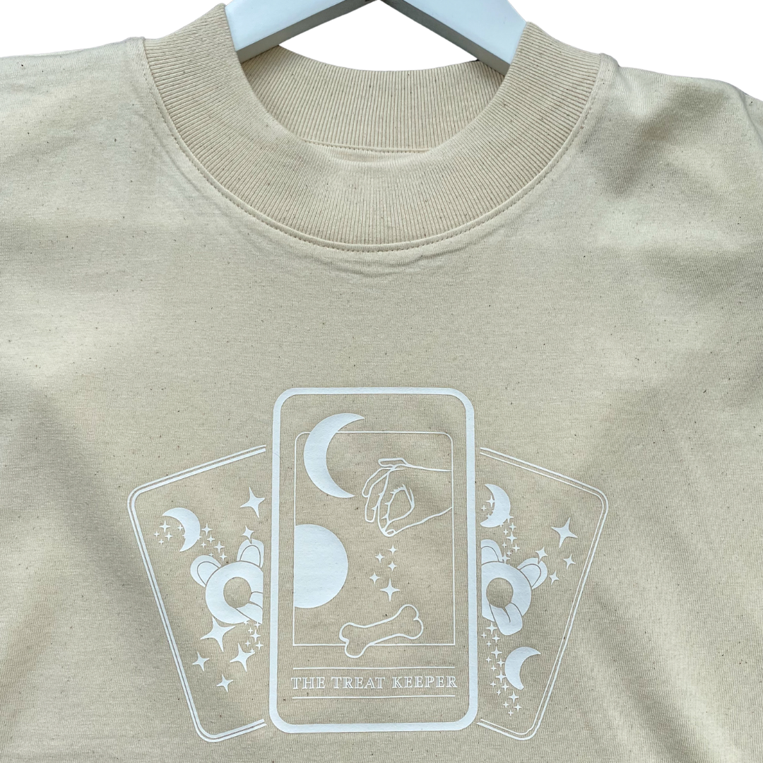 The Treat Keeper - Unisex T-Shirt - Natural Raw
