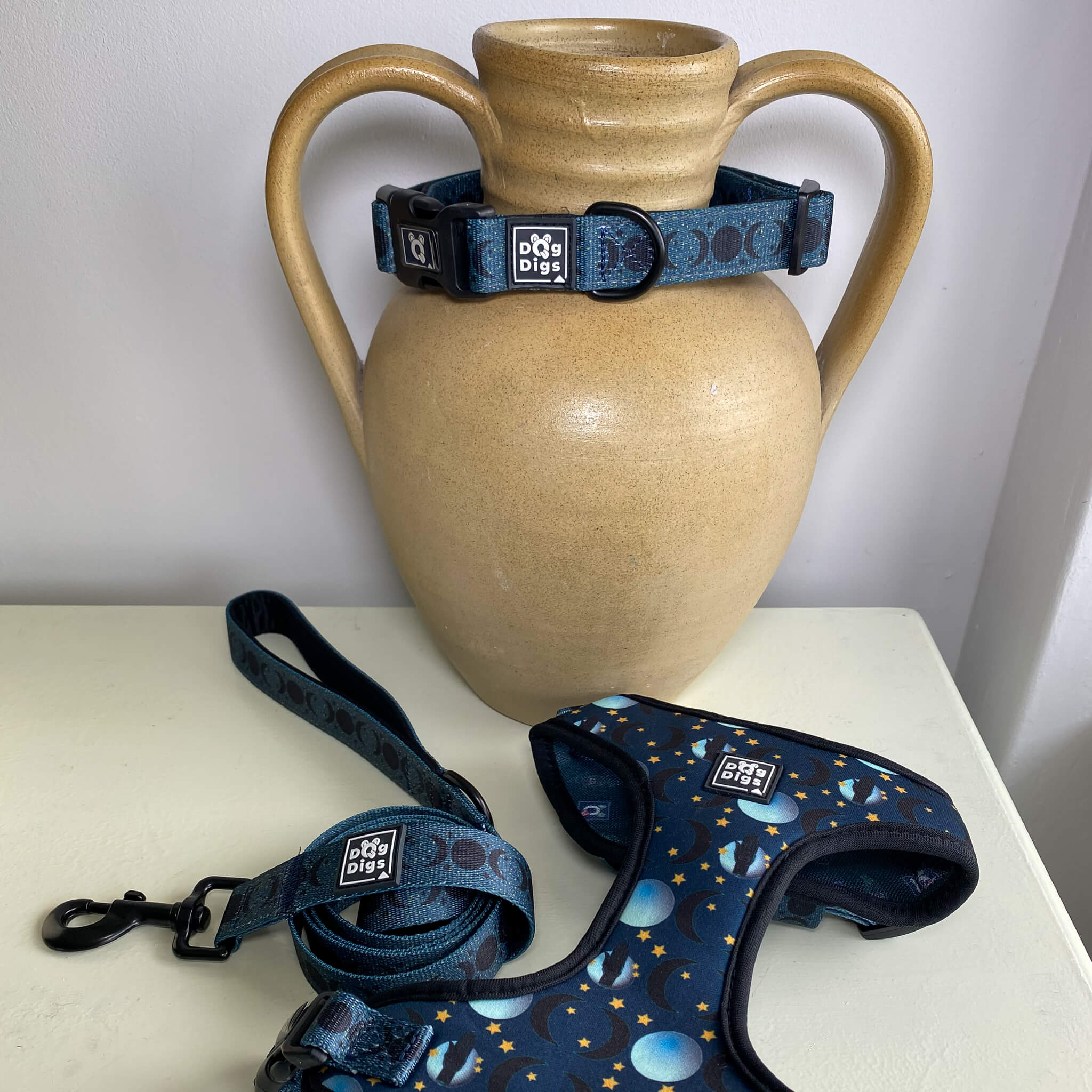 Once in a Blue Moon - Dog Collar