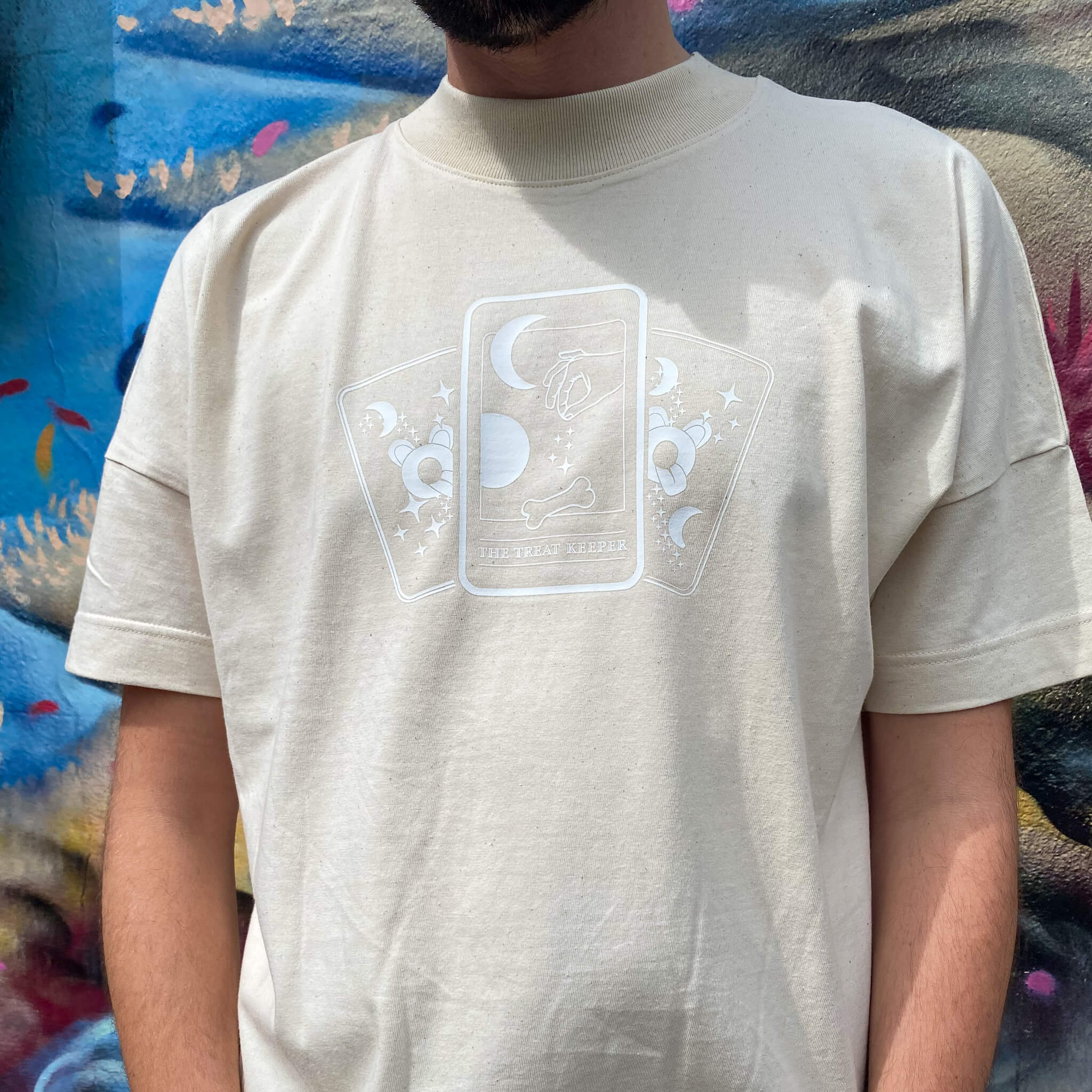 The Treat Keeper - Unisex T-Shirt - Natural Raw