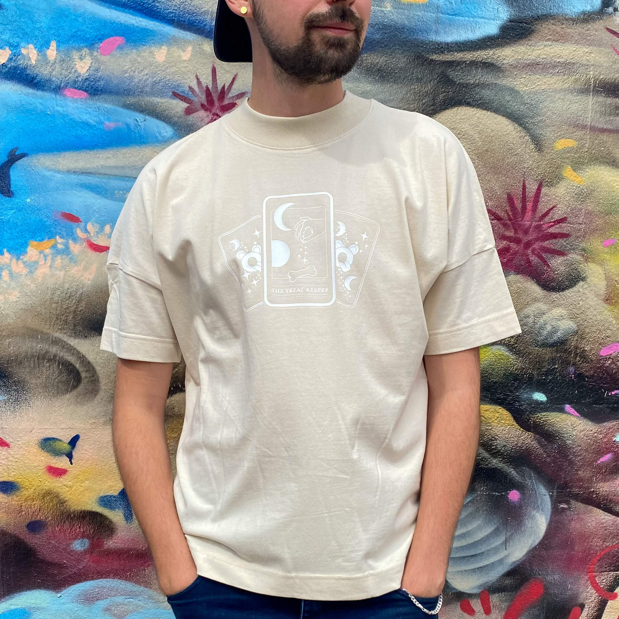 The Treat Keeper - Unisex T-Shirt - Natural Raw