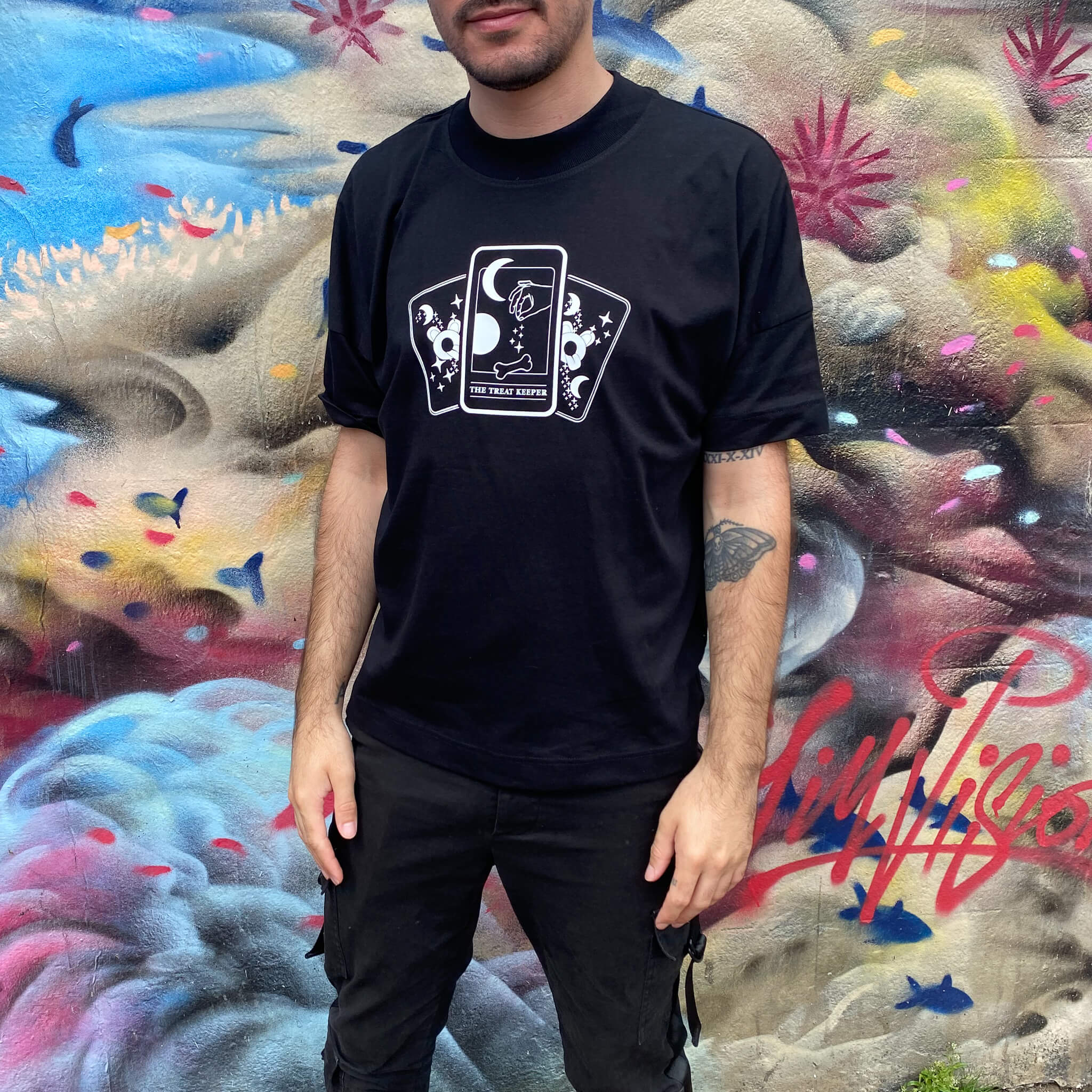 The Treat Keeper - Unisex T-Shirt - Black