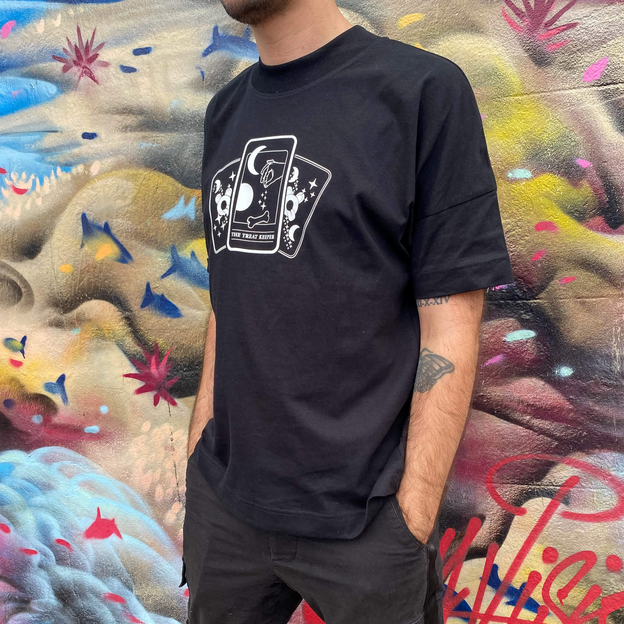 The Treat Keeper - Unisex T-Shirt - Black