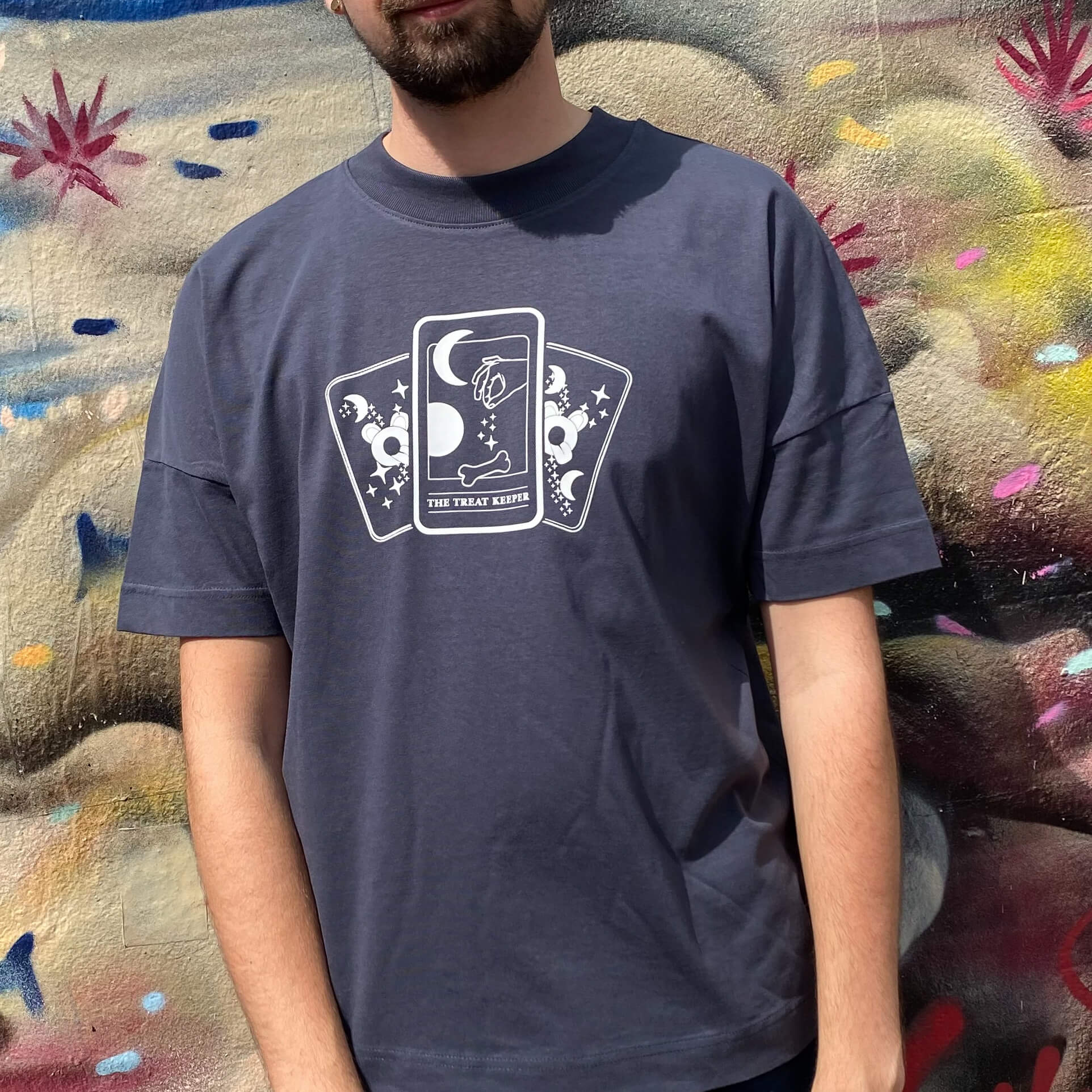 The Treat Keeper - Unisex T-Shirt - India Ink Grey